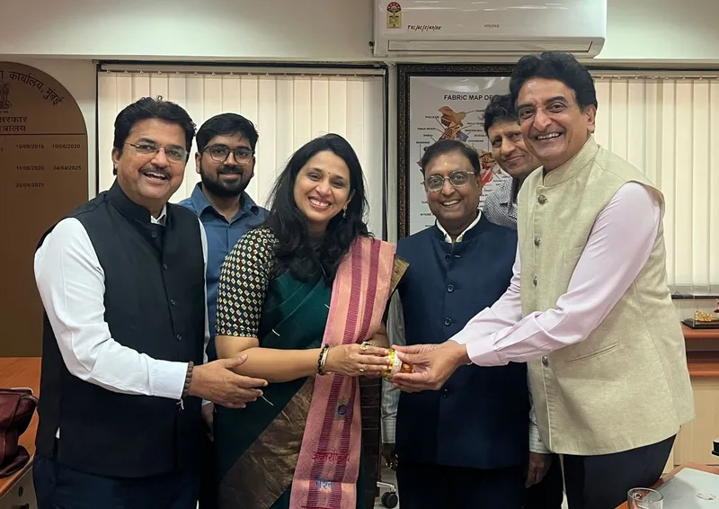 Textile Commissioner Vrunda Desai Receives Lord Vithal Murti Honouring India–EU Free Trade Agreement